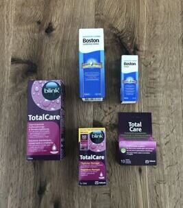 Für harte Kontaktlinsen