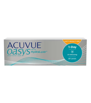 Acuvue Oasys 1-DAY with HydraLuxe for Astigmatis, 30er Pack