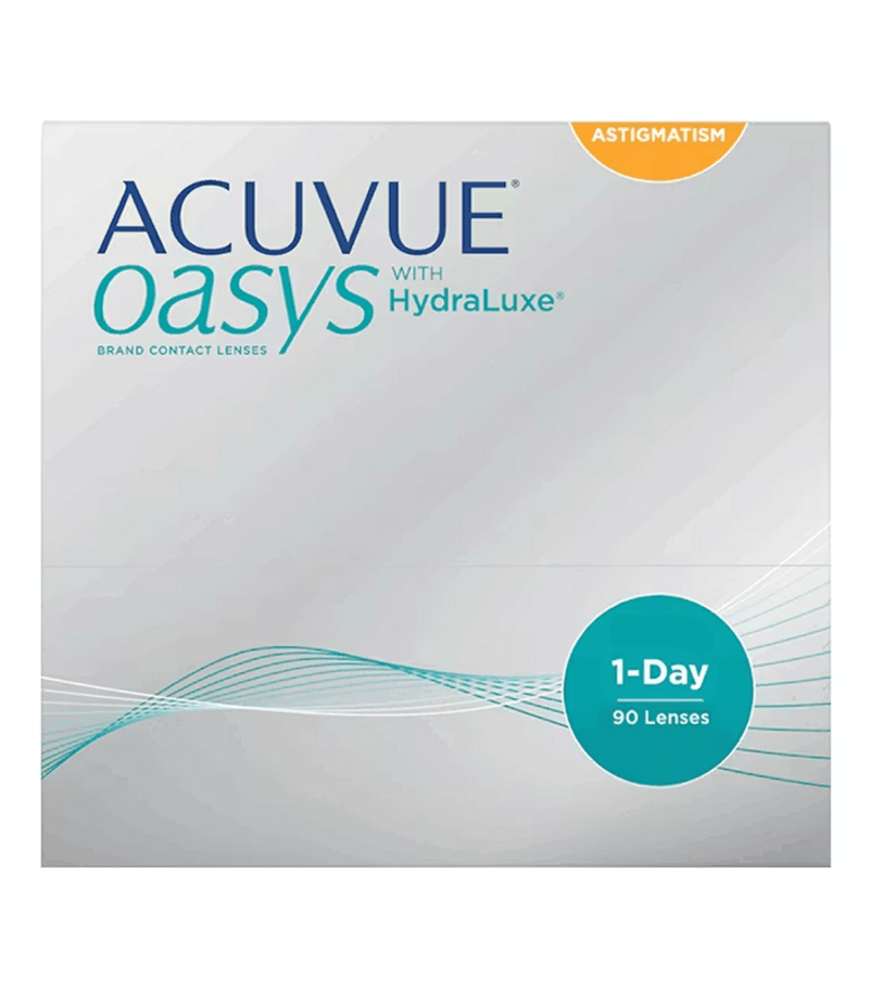 Acuvue Oasys 1-DAY with HydraLuxe for Astigmatis, 90er Pack